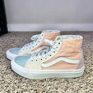 VANS Unisex Sk8-Hi Multicolor Shoes Sneakers  Women’s Size 5.5
